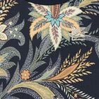 Girls Navy Blue Floral Paisley Dress, 2, hi-res