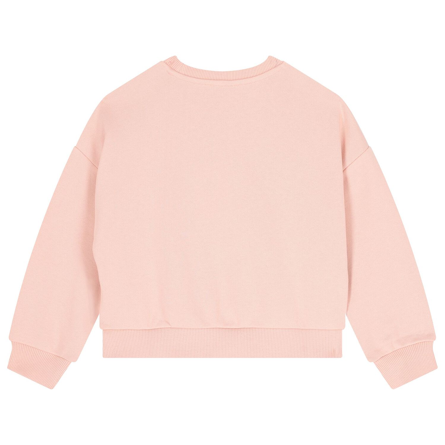 Girls Pink Boke Flower Sweatshirt, 1, hi-res