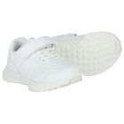 Boys White Logo Trainers, 1, hi-res