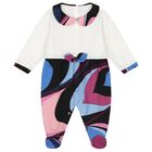 Baby Girls Multi-Colored Onde Babygrow Gift Set, 1, hi-res