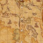 قميص أولاد بطبعة خريطة باللون البيج, 1, hi-res