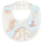 Baby Boys Blue & Ivory Geo Map Babygrow Gift Set, 1, hi-res
