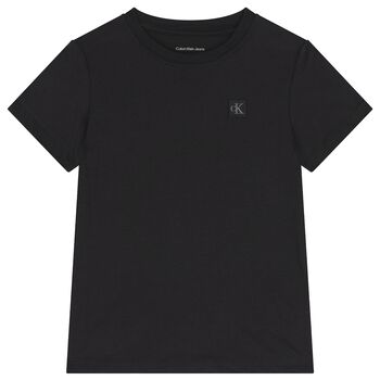 Boys Black Logo T-Shirt