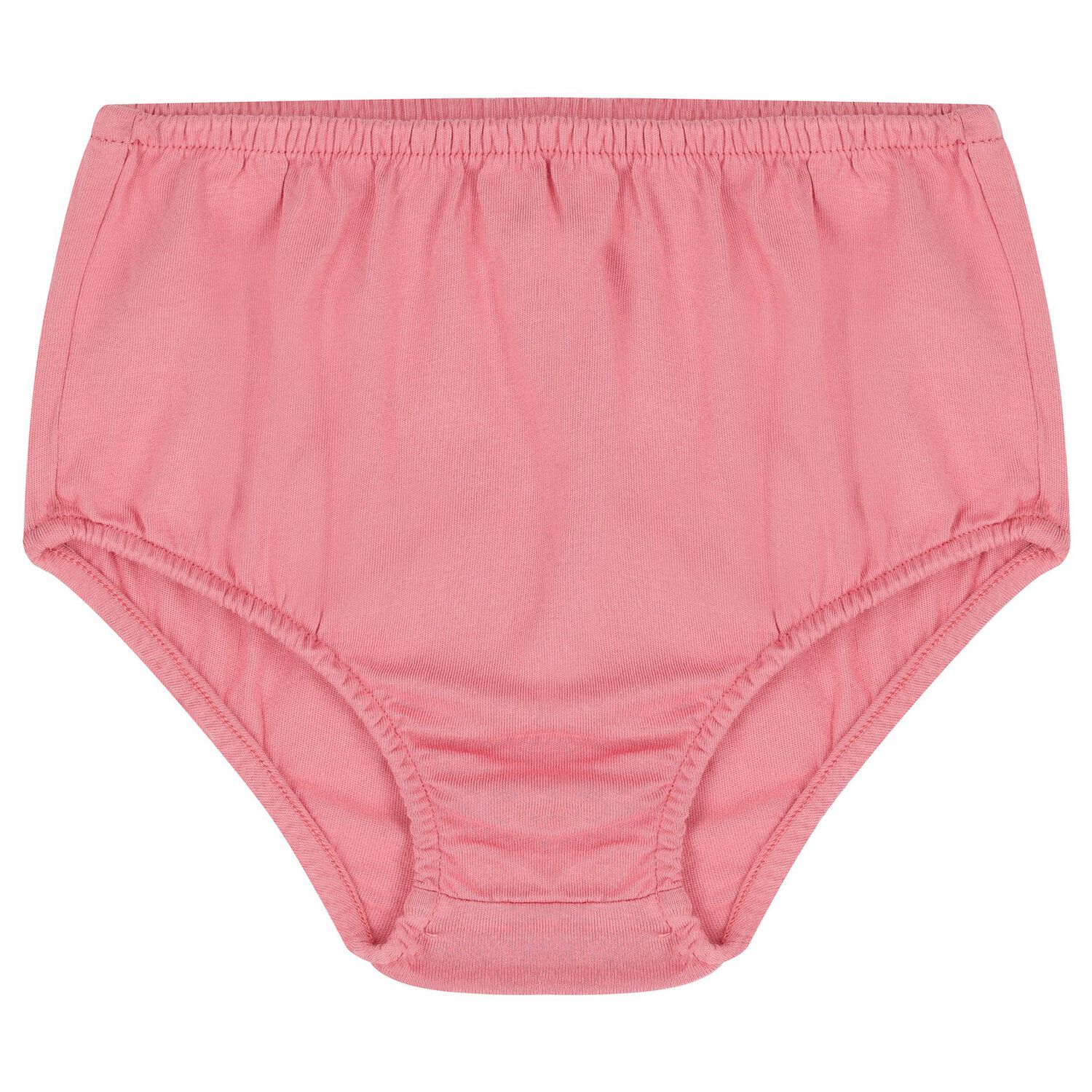 طقم فستان بولو بشعار الدب باللون الوردي للبنات , 1, hi-res