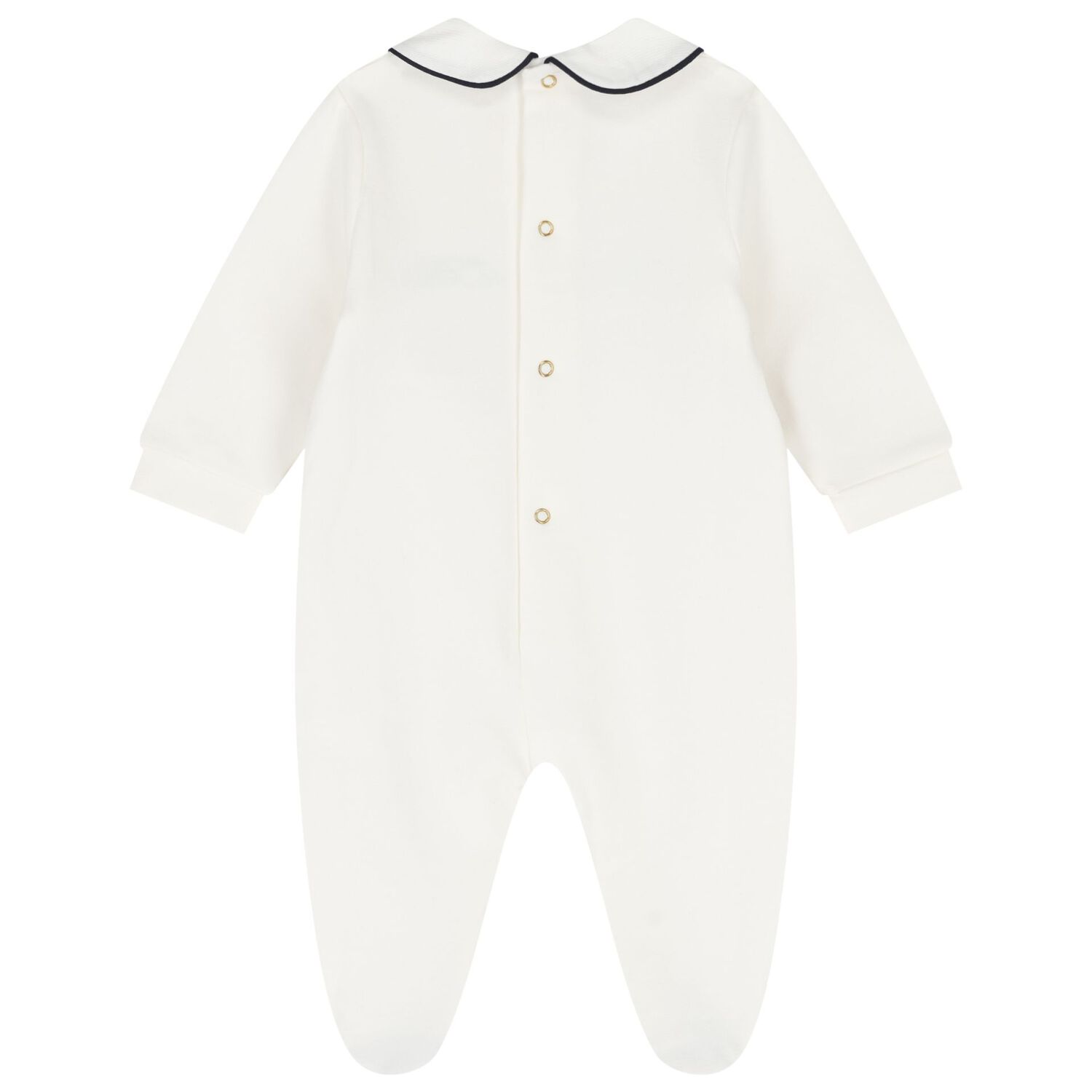 Ivory Geo Map Babygrow, 1, hi-res