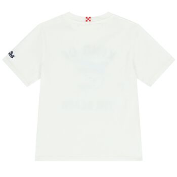 Boys White Shark T-Shirt