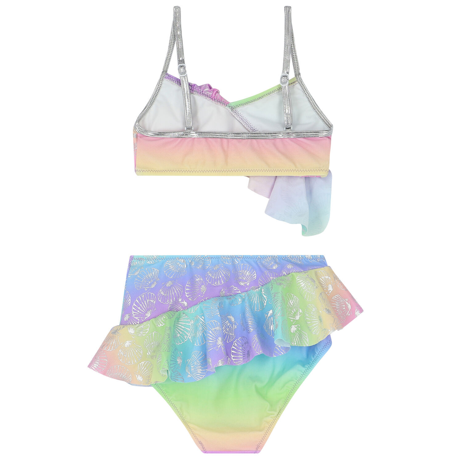 Girls Multi-Colored Clams Bikini, 1, hi-res image number null