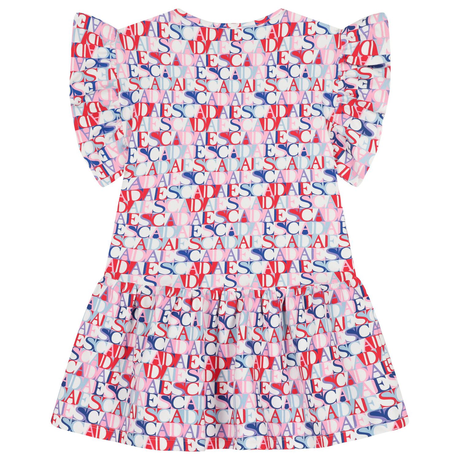 فستان بنات بالشعار متعدد الالوان , 1, hi-res