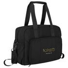 Black Logo Baby Changing Bag , 1, hi-res