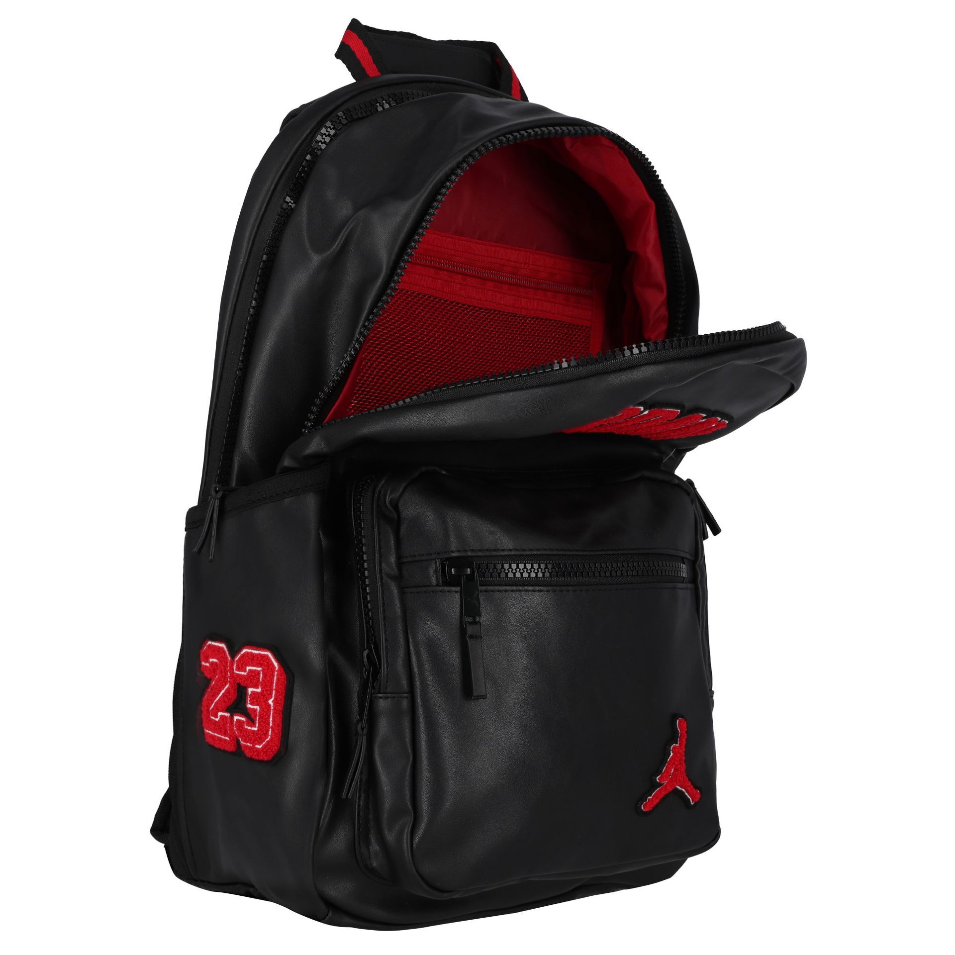 Nike Kids Black Jordan Logo Varsity Backpack | Junior
