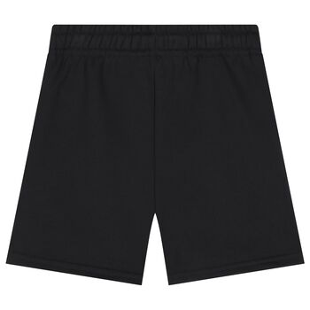 Black Logo Shorts