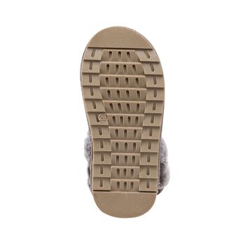 Girls Bronze Faux Leather Boots
