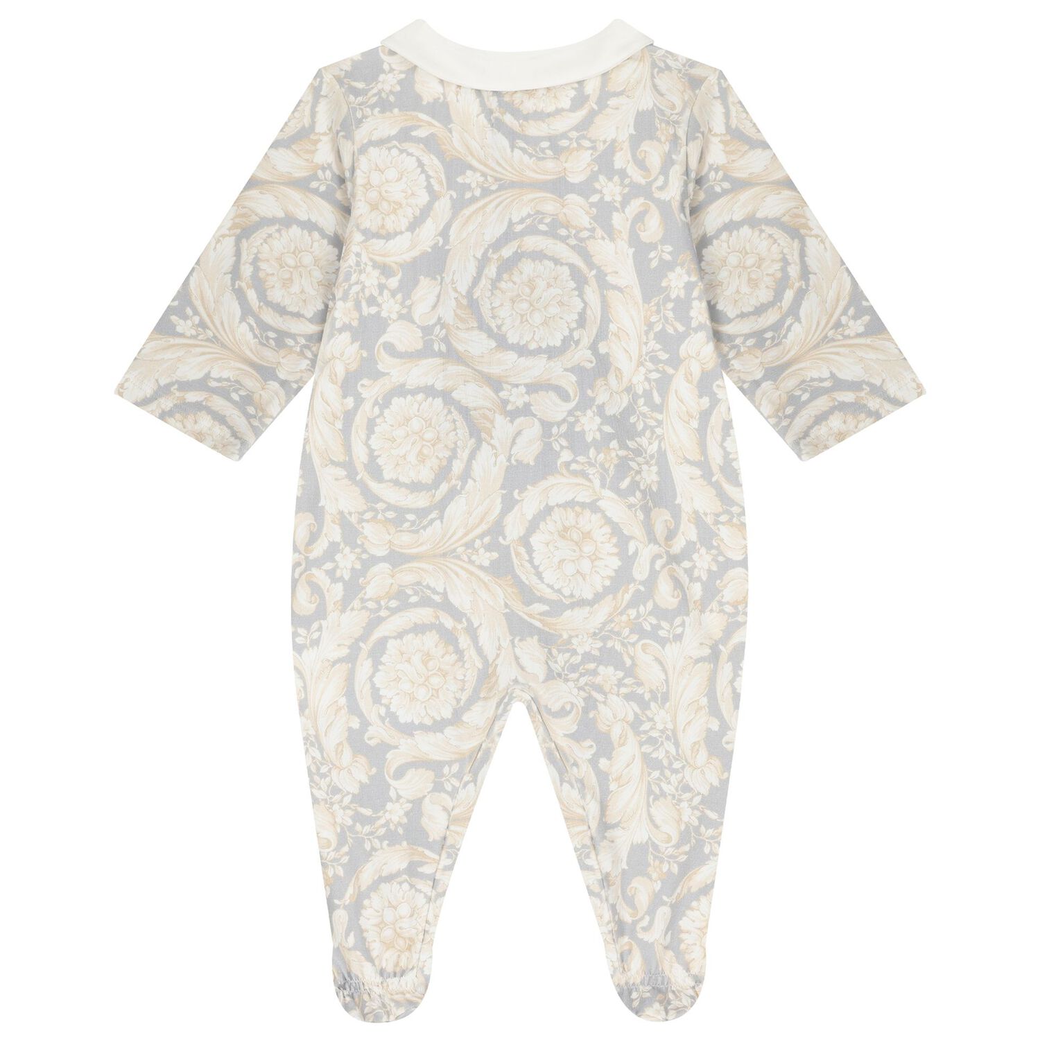 Baby Girls Grey Barocco Babygrow Gift Set, 3, hi-res image number null