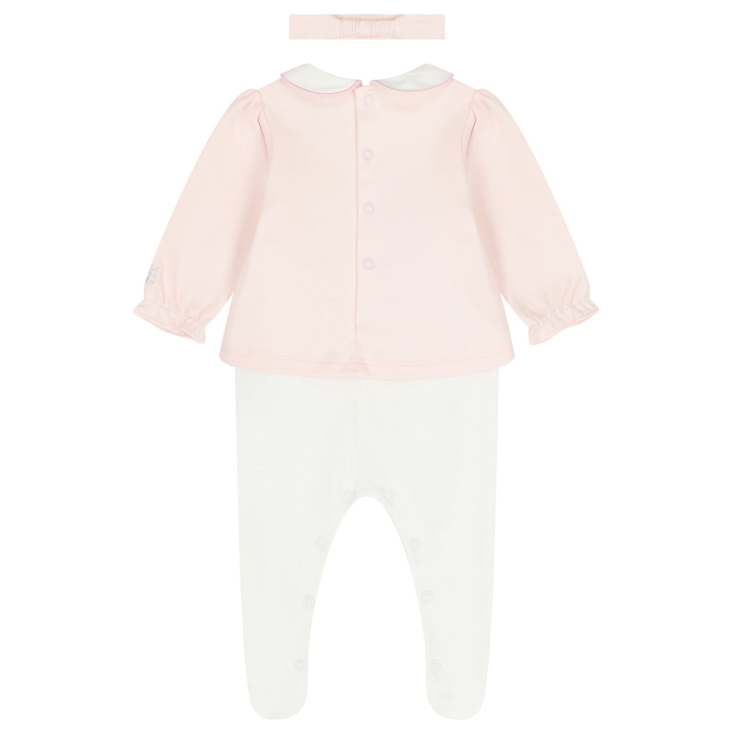 طقم ملابس أطفال زهري زهري للبنات, 1, hi-res image number null