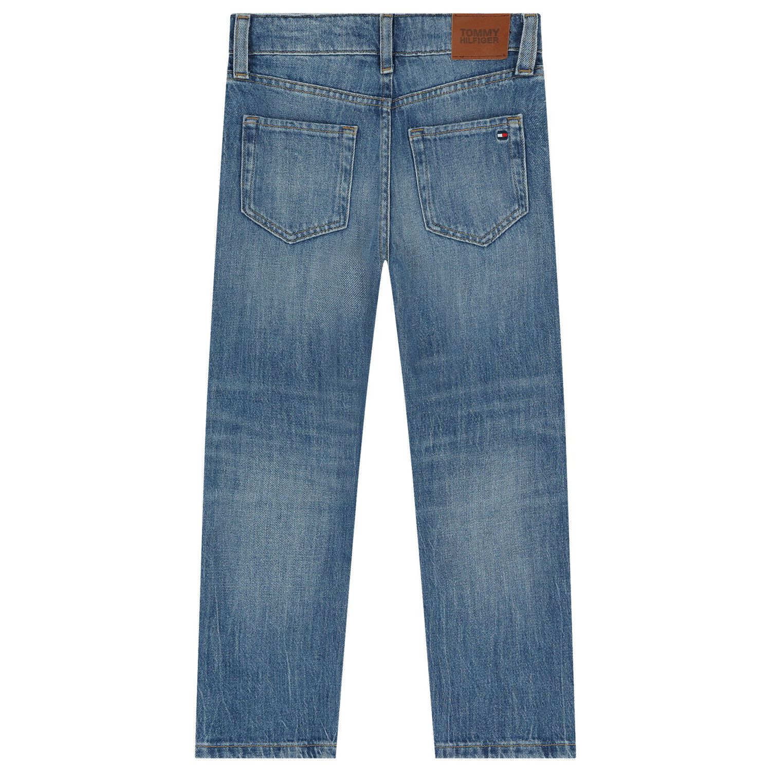 Boys Blue Denim Jeans, 1, hi-res