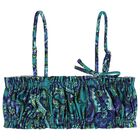 Girls Blue & Green Paisley Bikini, 1, hi-res