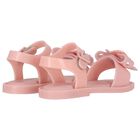 Younger Girls Pink Glitter Jelly Sandals, 1, hi-res
