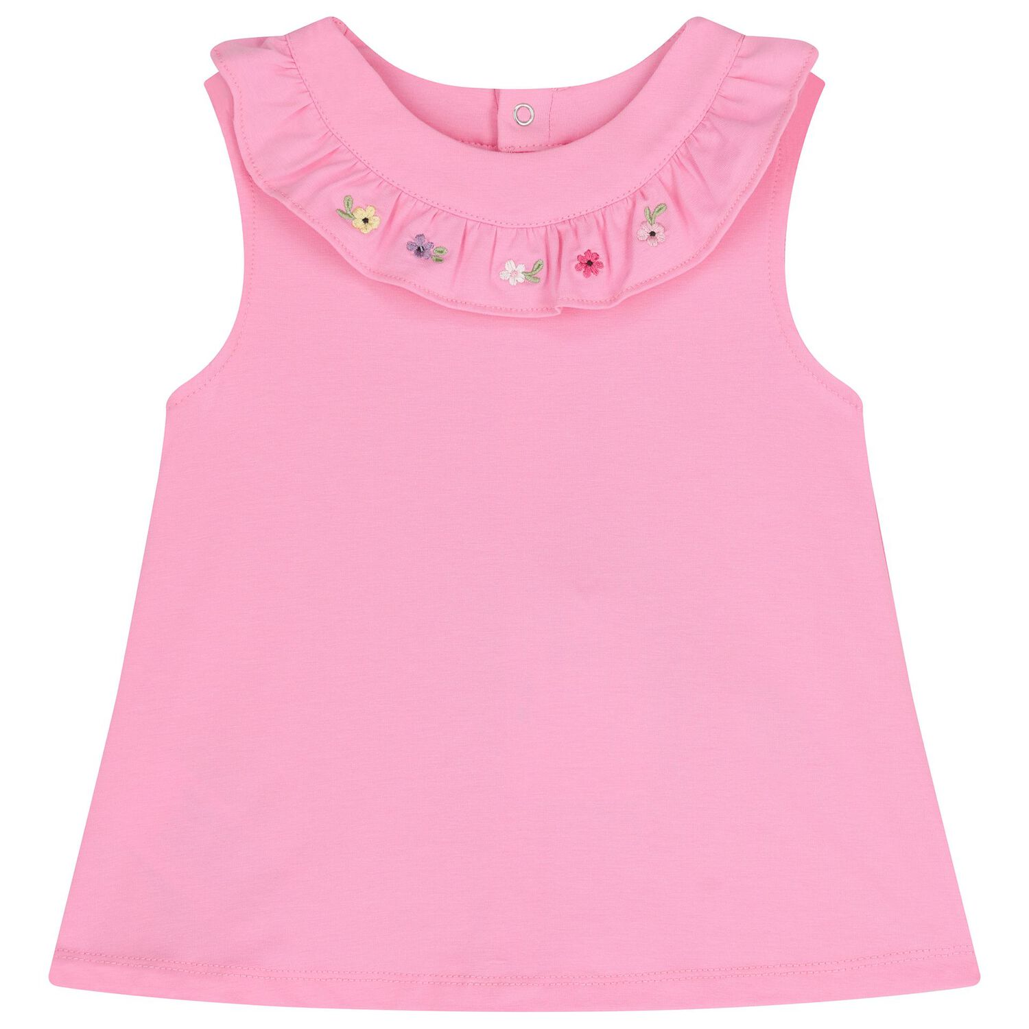 طقم شورت باللون الأبيض و الوردي للبنات (عبوة من قطعتين), 3, hi-res