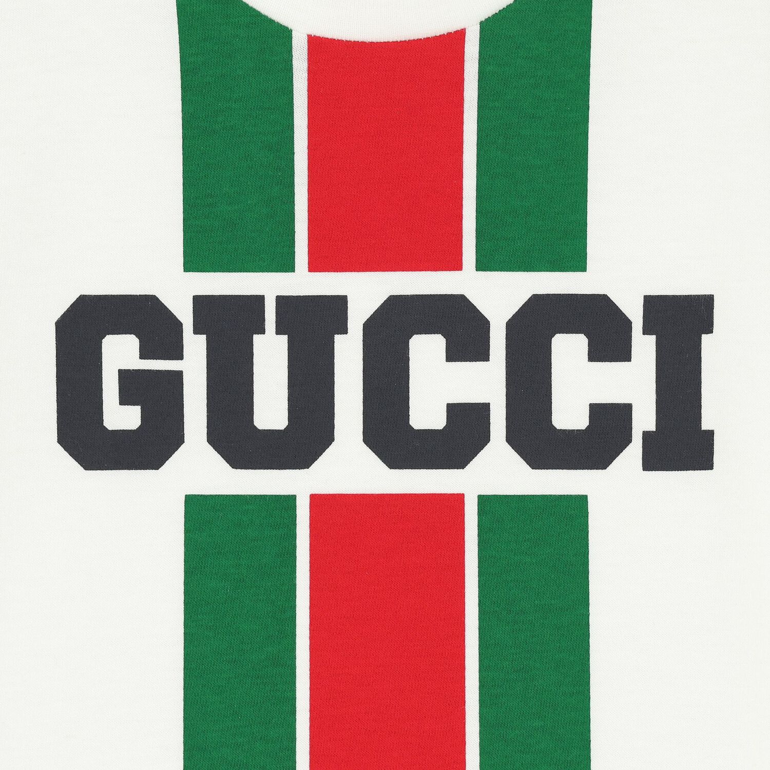 Younger Ivory Logo Web Striped T-Shirt, 1, hi-res