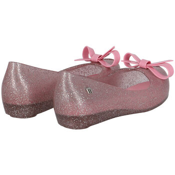 Girls Pink Bow Jelly Shoes