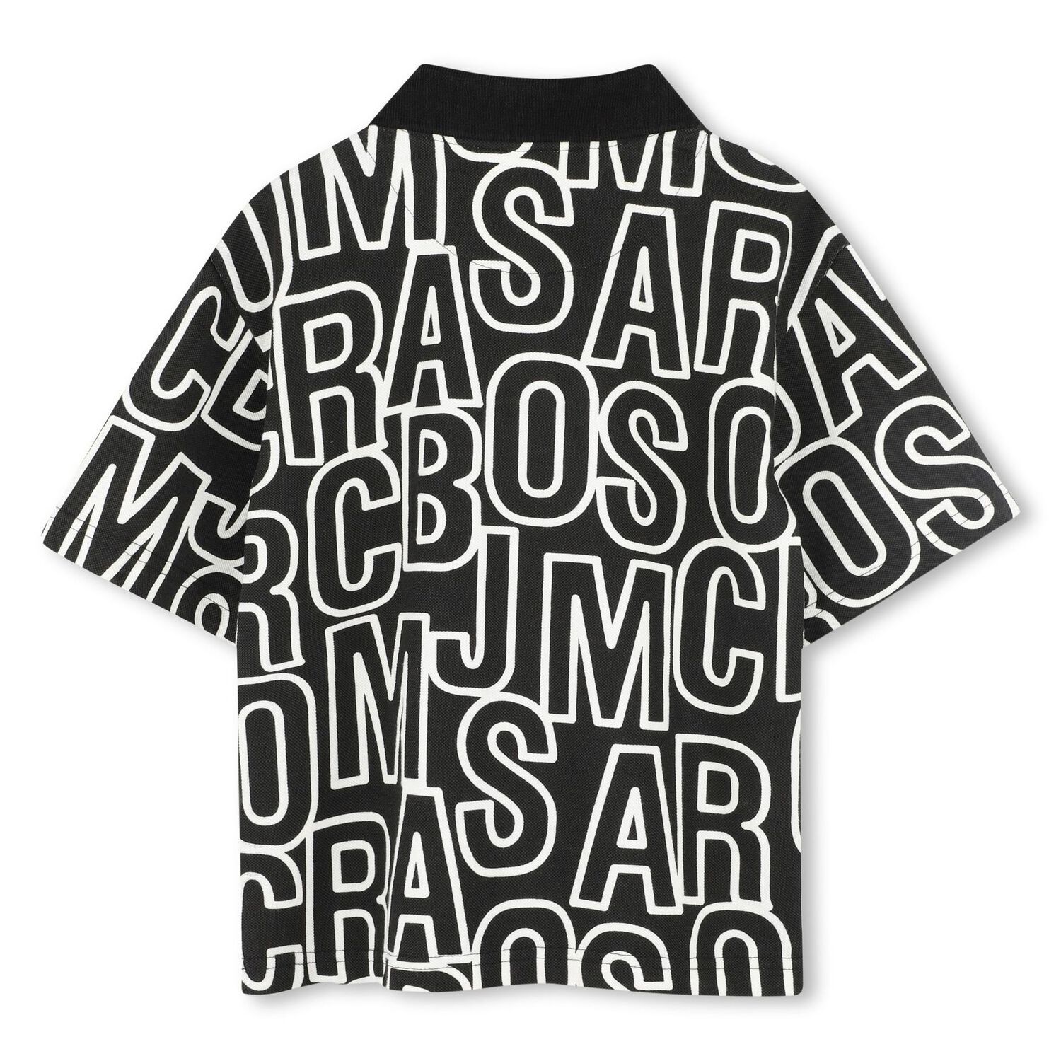 قميص أولاد بولو باللون الأسود و الابيض, 1, hi-res image number null