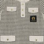 Girls Black & Gold Logo Dress, 2, hi-res