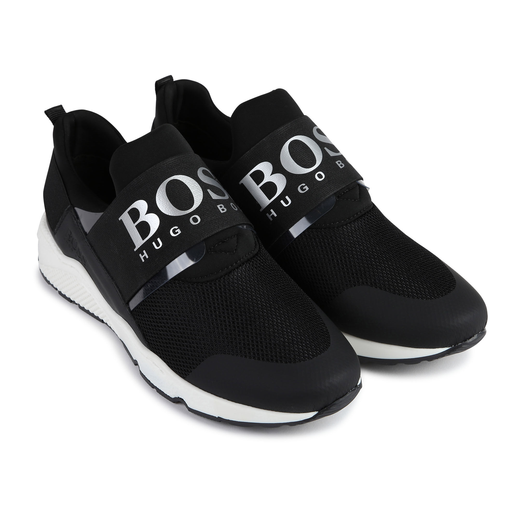 boss logo trainers