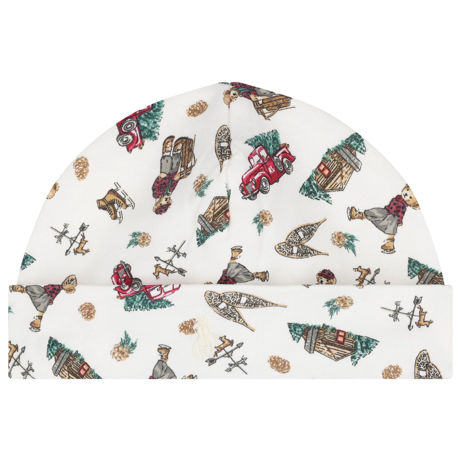 Ivory Polo Bear Babygrow Gift Set, 1, hi-res