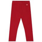Younger Girls Pink & Red Leggings ( 2-Pack ), 1, hi-res