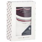 Boys Burgundy & White Cotton Logo T-Shirts ( 2-Pack ), 3, hi-res