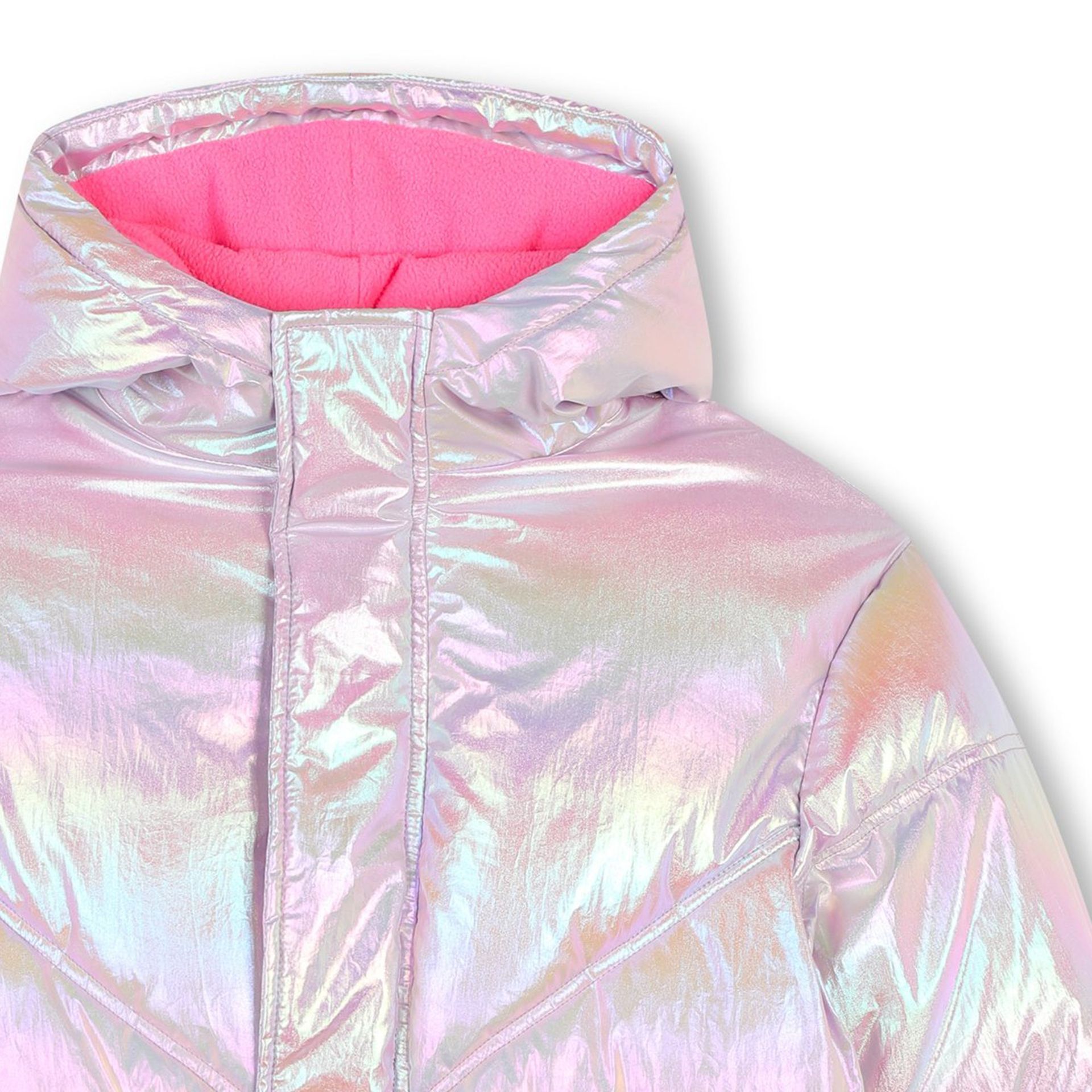 Pink iridescent jacket hotsell