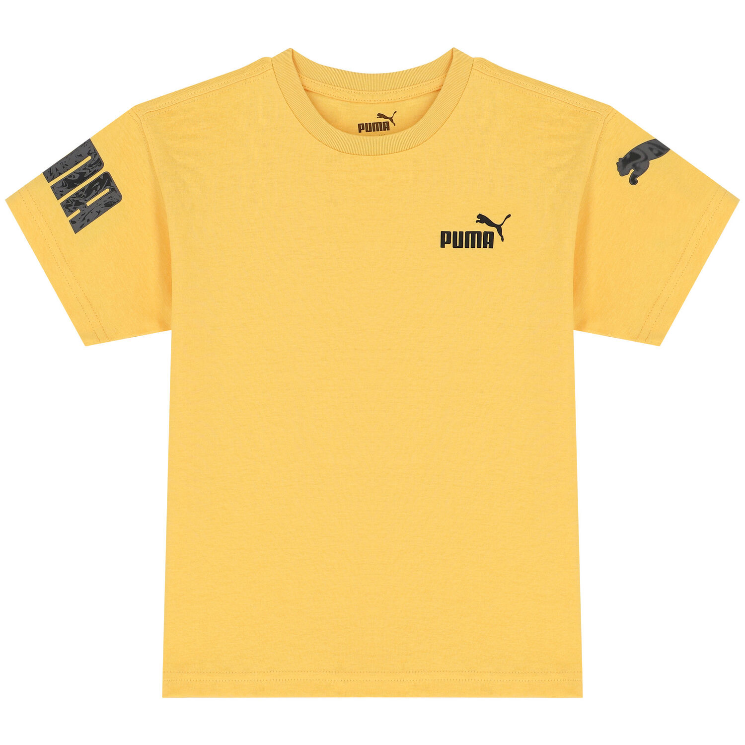 Boys Yellow Logo T-Shirt, 1, hi-res image number null