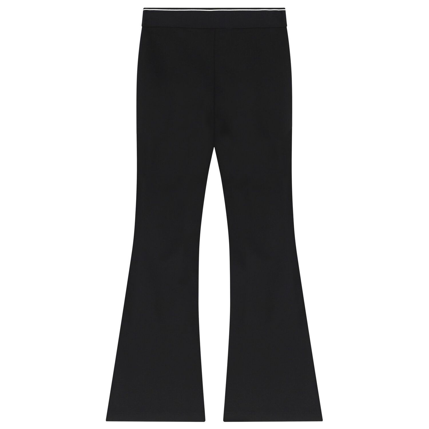 Girls Black Logo Trousers, 1, hi-res image number null
