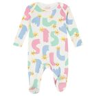 Baby Girls Ivory Shooting Stars Babygrow Gift Set, 1, hi-res