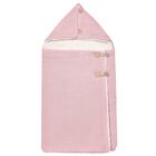 Baby Girls Pink Knitted Nest, 3, hi-res