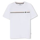 Boys White Logo T-Shirt, 2, hi-res