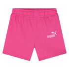 Younger Girls Pink Logo Shorts Set, 7, hi-res