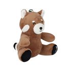 Black Logo Red Panda Baby Changing Bag, 1, hi-res