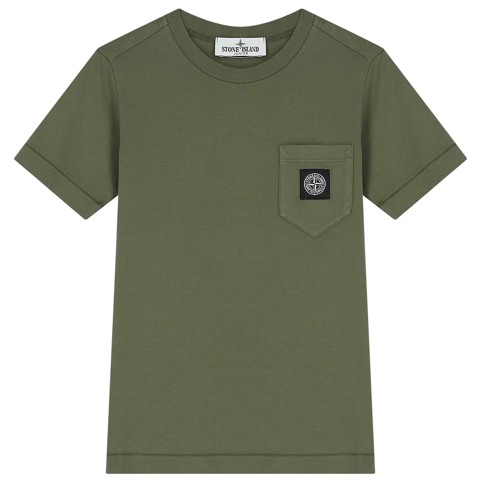 Khaki stone island t shirt clearance