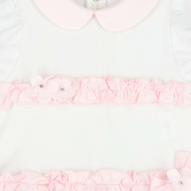 Bimbalo charming green velvet romper & sweater 7413