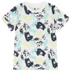 Boys White Batman Logo Shorts Set, 1, hi-res