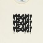 Boys Ivory Logo T-Shirt, 1, hi-res