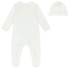 Baby White Babygrow Set, 1, hi-res