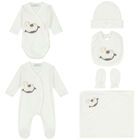 Ivory Rocking Horse Babygrow Gift Set, 1, hi-res