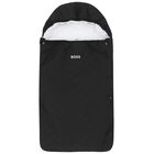 Baby Boys Black Logo Nest, 1, hi-res