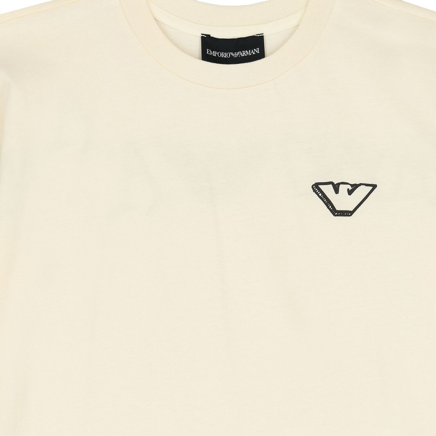 Boys Ivory Logo T-Shirt, 1, hi-res image number null