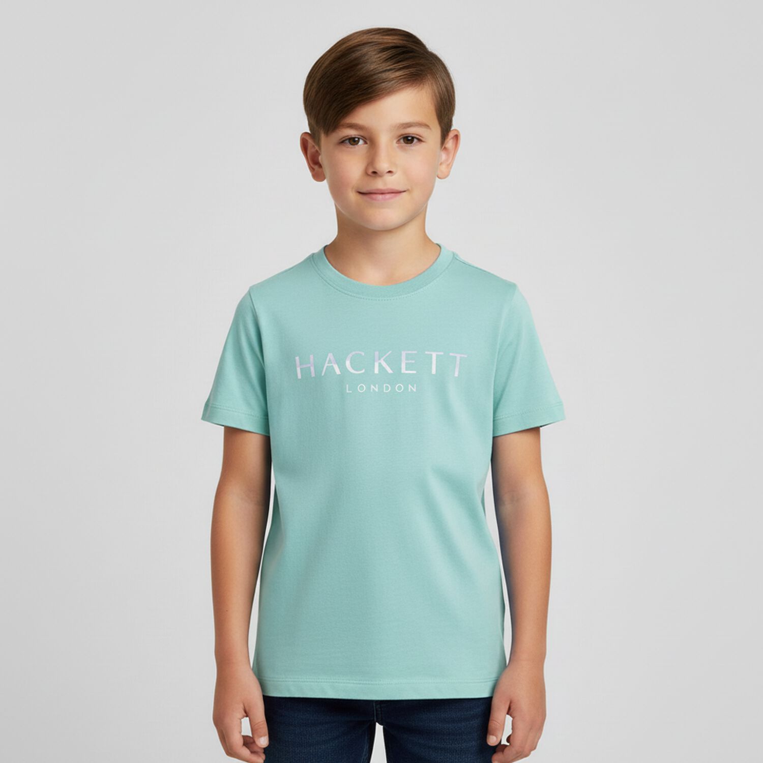 Boys Aqua Logo T-Shirt, 5, hi-res image number null