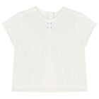 Baby Boys White & Blue Shorts Set , 1, hi-res