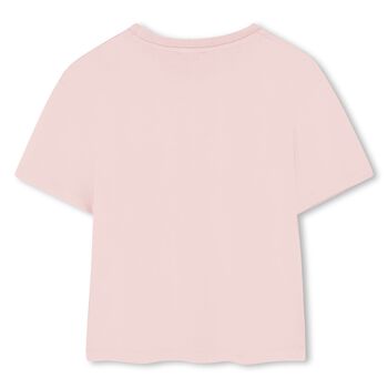 Girls Pink Logo T-Shirt