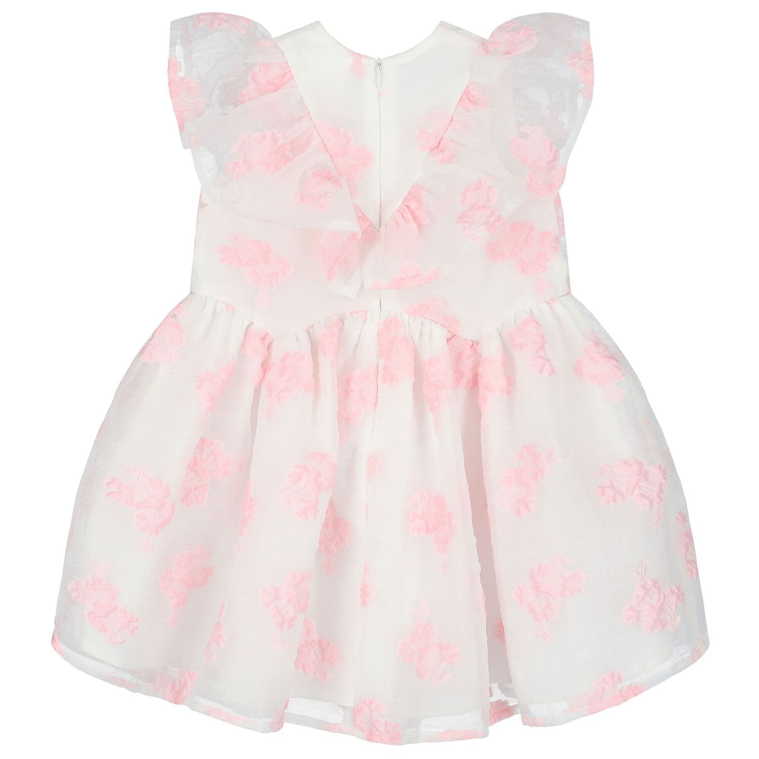 Girls Floral Ruffle Dress, 1, hi-res image number null